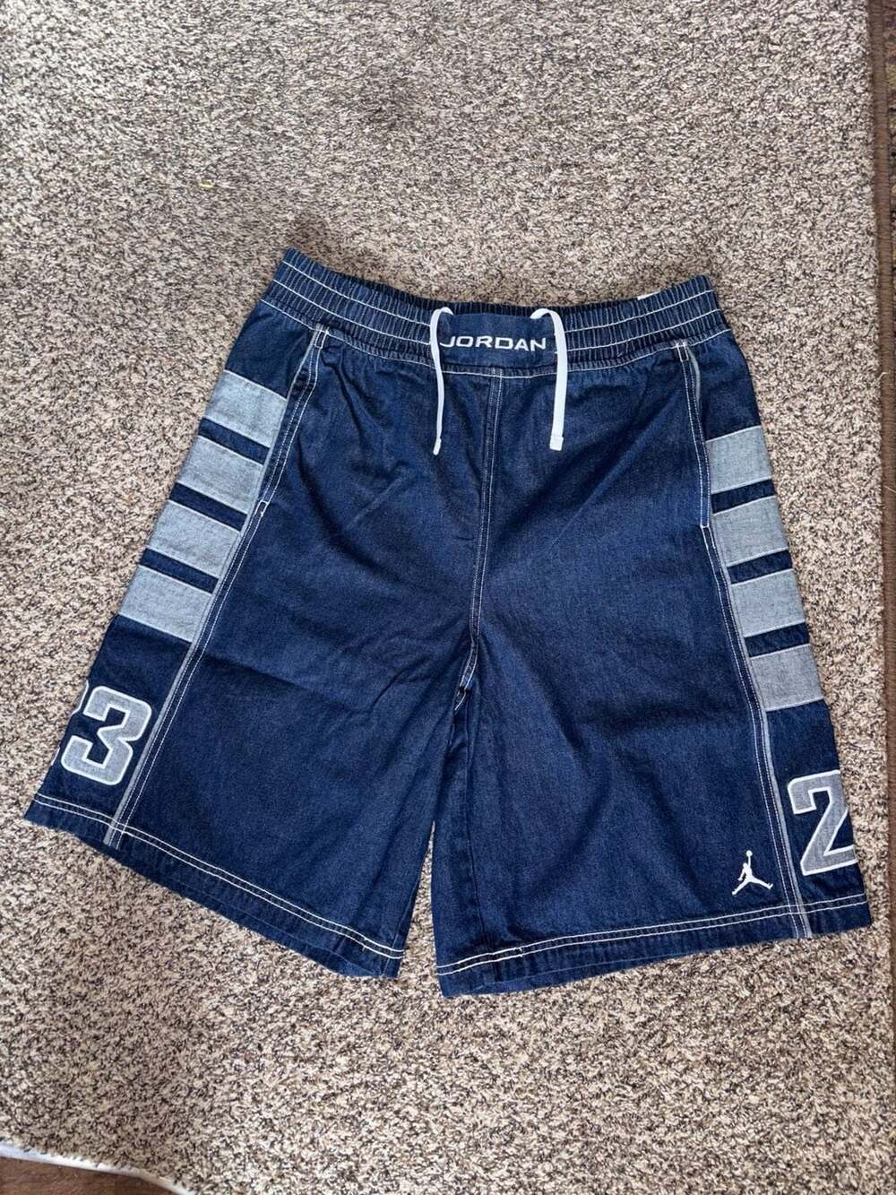 Jordan Flight Club Men's Denim Baggy Shorts